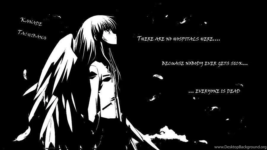 Angel Beats Wallpapers Edit By Disguised Deamon On DeviantArt