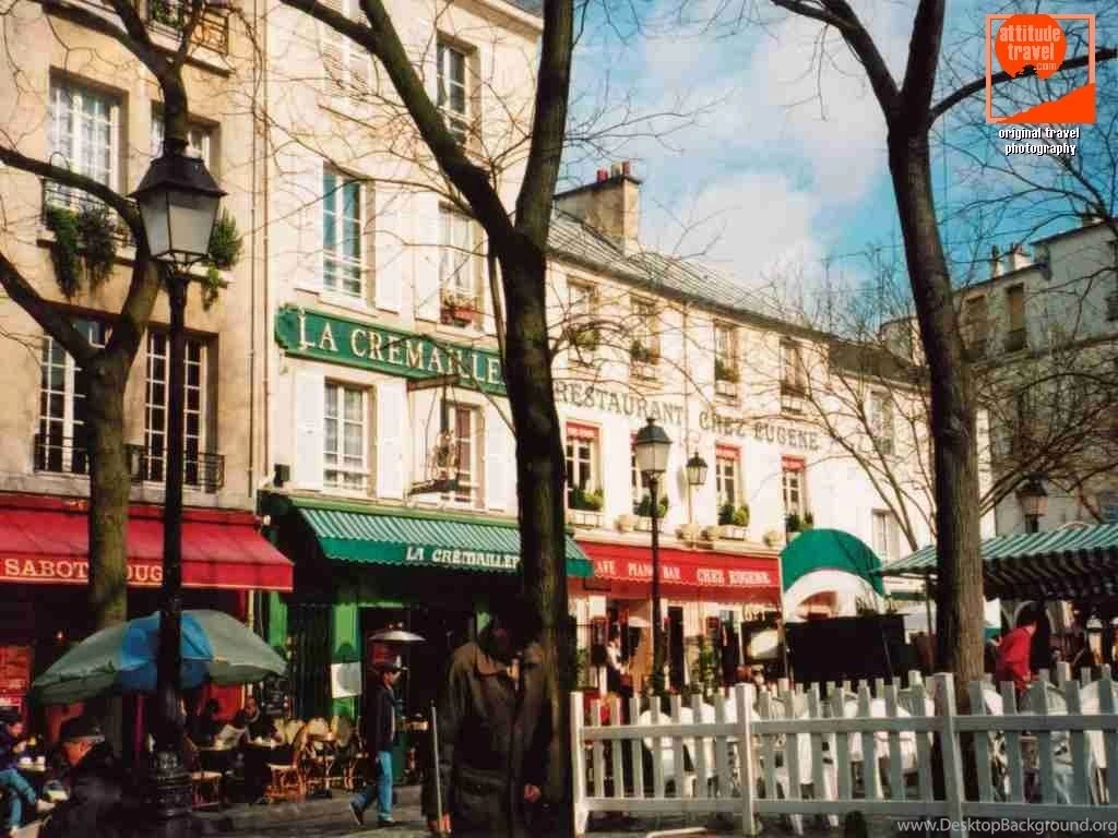 Montmartre, Paris Desktop Backgrounds (attitude Travel) Free ...