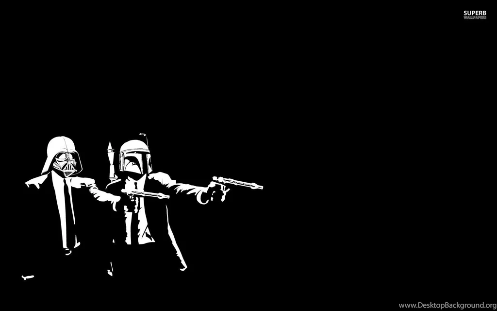 Pulp Fiction Star Wars Crossover Wallpapers Vector Wallpapers ...