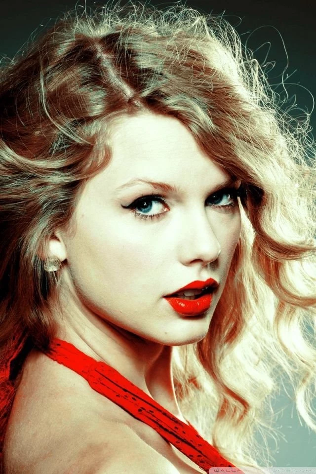 Taylor Swift In Red Dress HD Desktop Wallpapers : High Definition ...