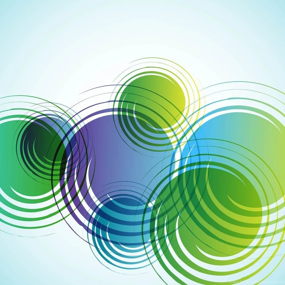 Dream Green Abstract Backgrounds 05 Vector Free Vector / 4Vector
