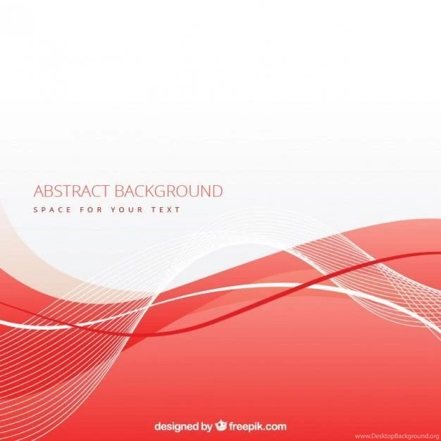 Abstract Backgrounds With Red Wave Vector