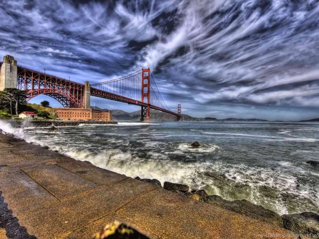 Golden Gate Bridge HDR Wallpapers