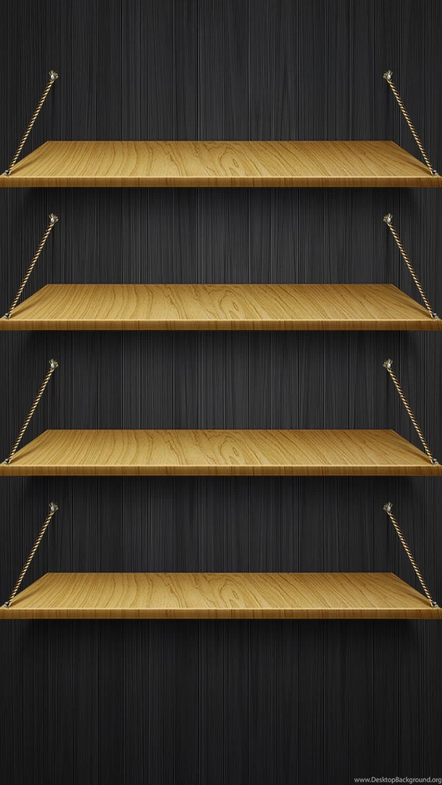 Free hd iphone 5 wallpapers shelf 04.png