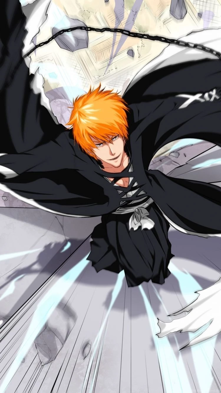 Download Wallpapers 750x1334 Hiroto Touya, Guy, Kurosaki Ichigo ...