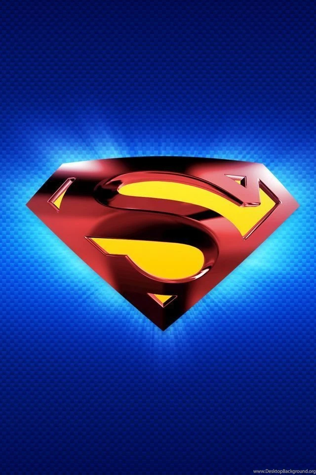 Superman Logo iPhone – 640×960 High Definition Wallpapers ...