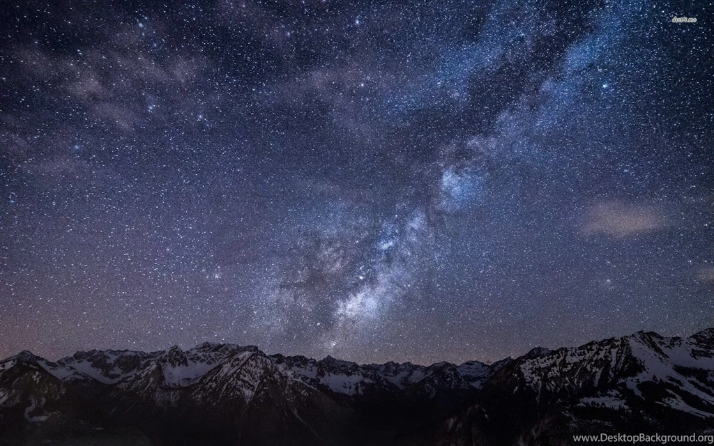 Milky Way Night Sky In HD Id: 1335 7HDWallpapers
