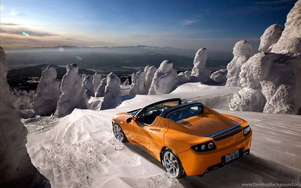 Tesla Roadster 2012 Wallpapers