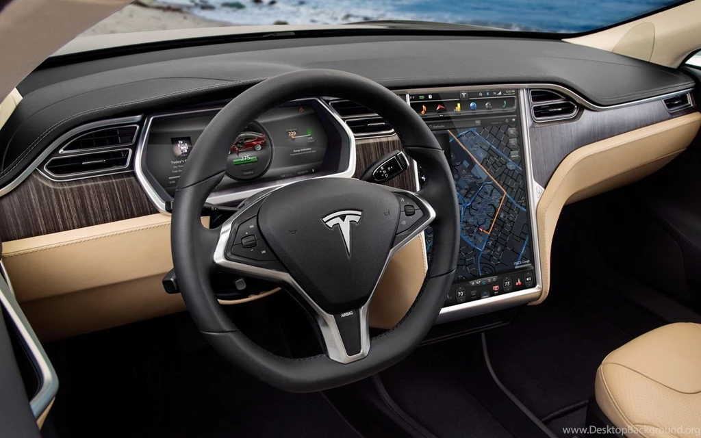 Tesla Model S White Wallpapers