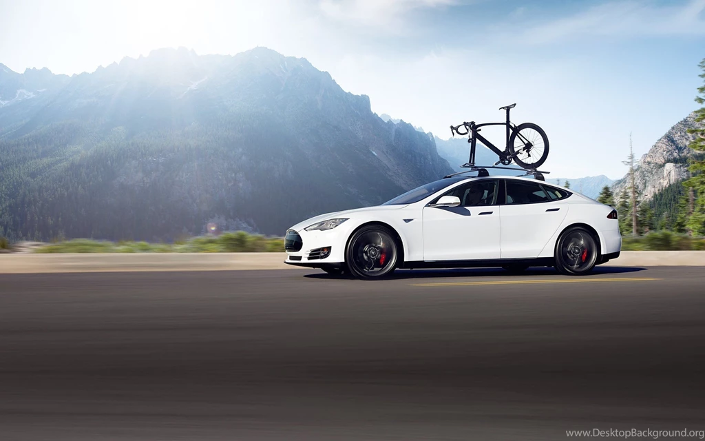 2015 Tesla Model S P85D Electric Supercar Wallpapers