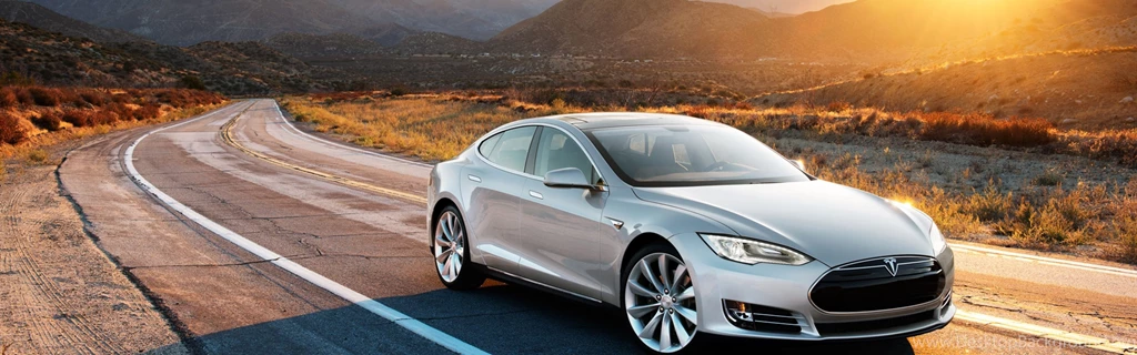 Download Wallpapers 3840x1200 Tesla, Model S, Tesla Model S, Gray ...