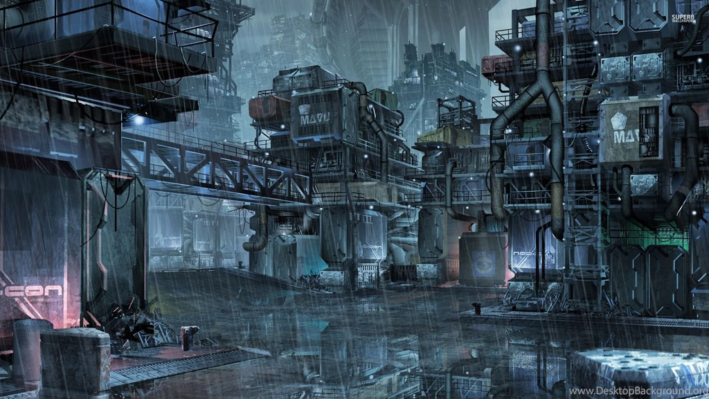 Cyberpunk Slums Of The Future Wallpapers   Fantasy Wallpapers