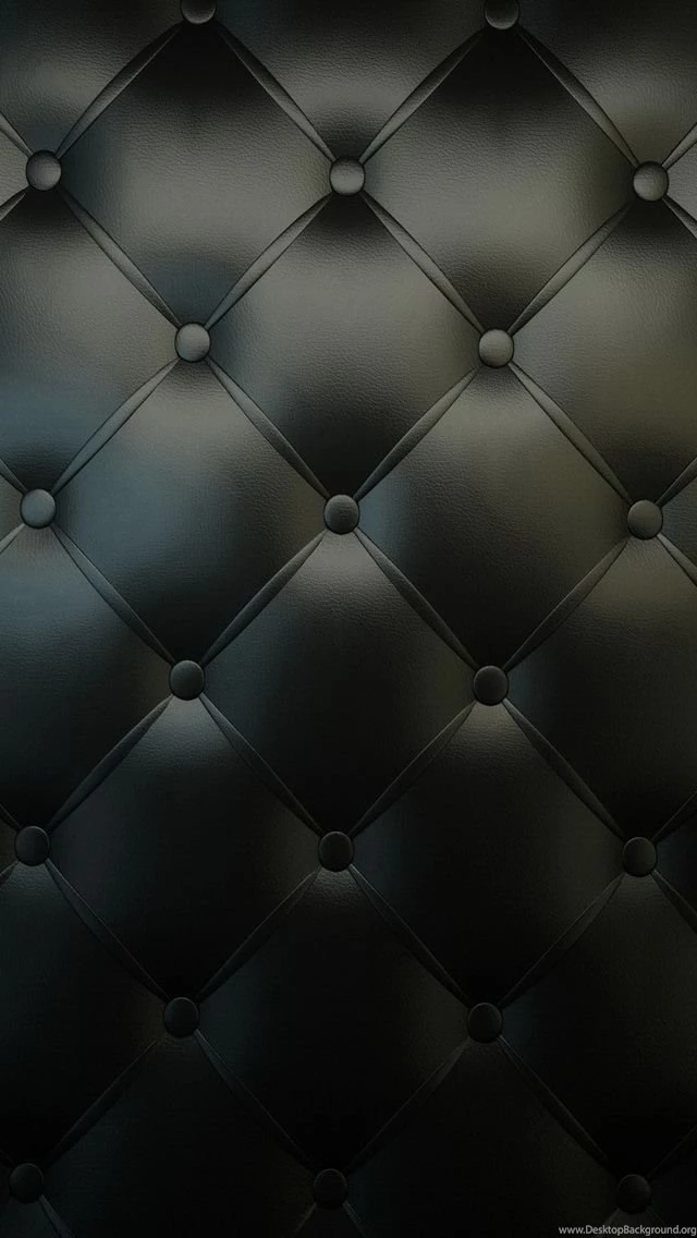 Black Plush Leather iPhone 5 Wallpapers (640x1136)