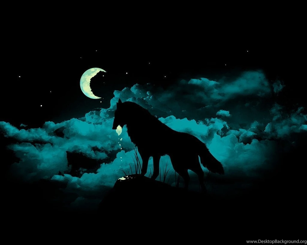 Wolf And Moon Pictures HD Wallpapers Lovely