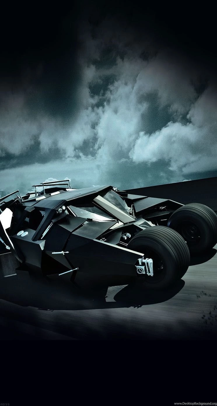 Batcar Batman Highway Art Hero iPhone 5s Wallpapers Download ...