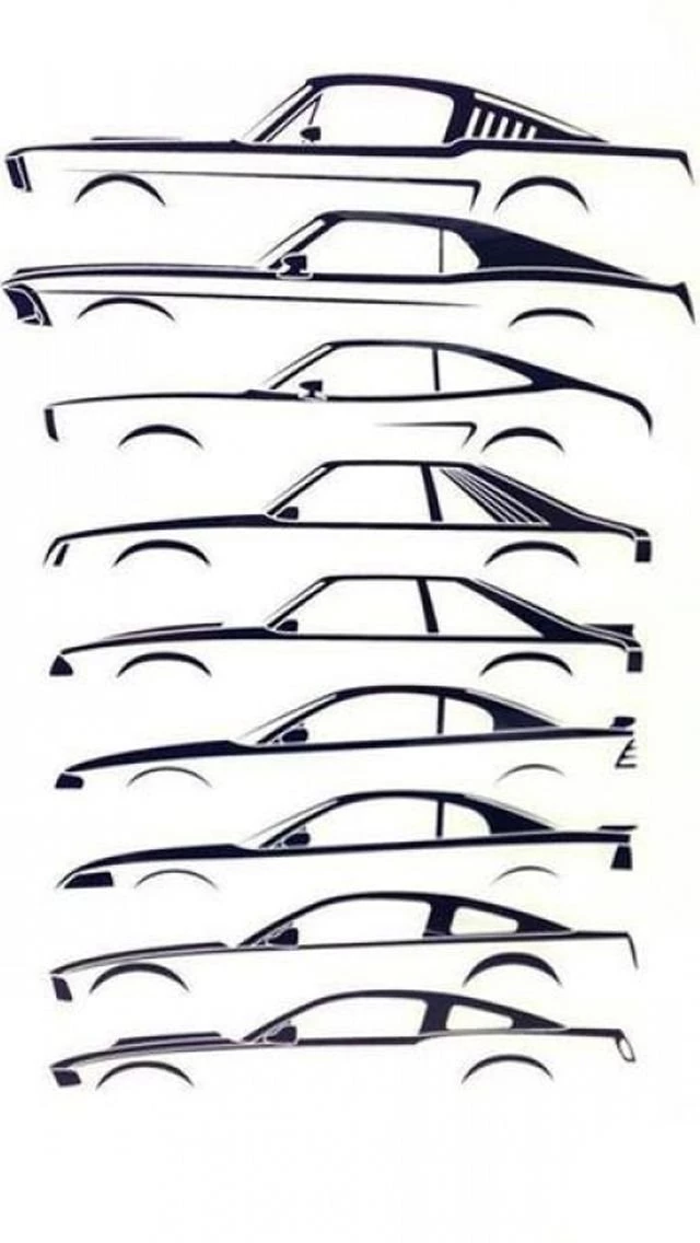 The Ford Mustang iPhone 5 Wallpapers (640x1136)