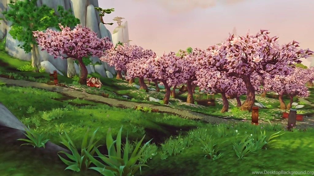 WoW Backgrounds Jade Forest By KieairaKitty On DeviantArt