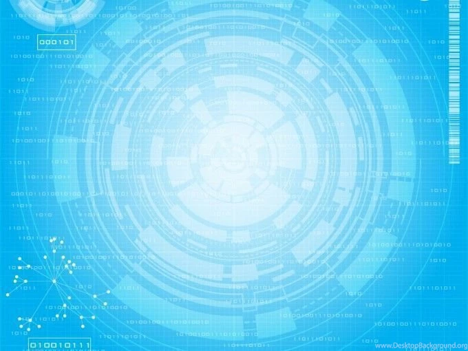 Blue Circles Backgrounds PPT Backgrounds