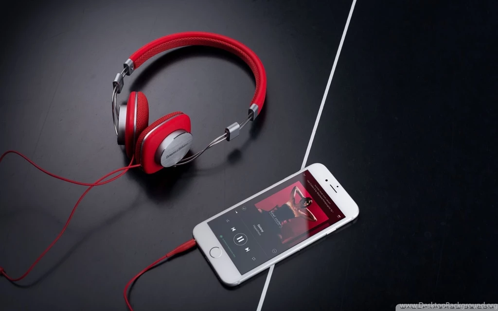 Red Bowers And Wilkins P3 Headphones Wallpapers HD Wallpapers Expert