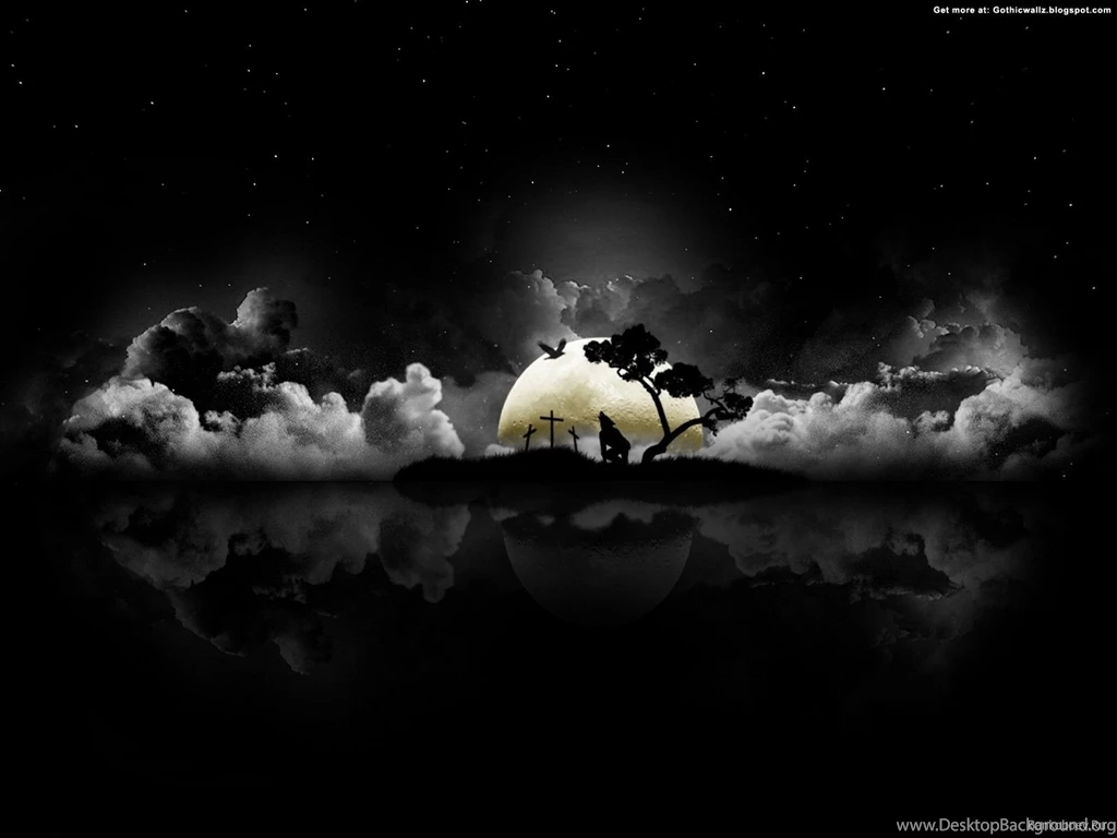 Download Dark Fantasy Landscape Werewolf Wallpapers