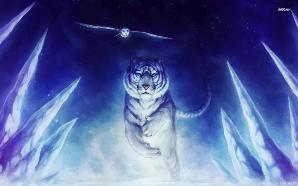 White Tiger Wallpapers   Digital Art Wallpapers