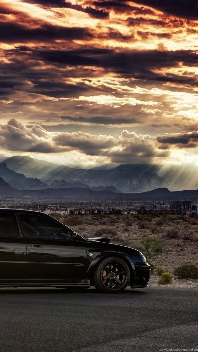 Black Sti iPhone 5 Wallpapers
