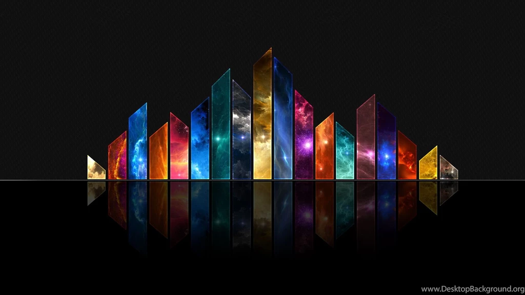 Download Abstract Cool Colors Depth Wallpapers 1920x1080