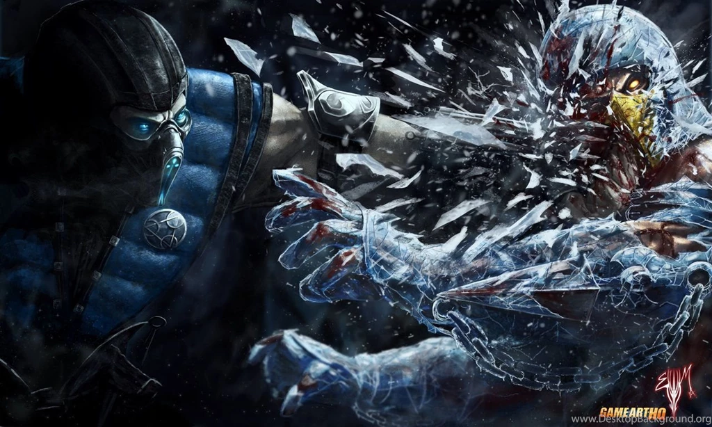 Mortal Kombat X Wallpaper Hd Subzero Frozen Face Breaker Esau Murga
