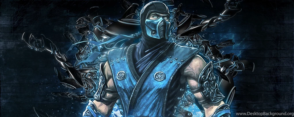 Download Wallpapers 2560x1024 Mortal Kombat, Sub Zero, Video Game ...