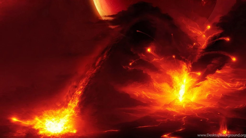 Volcanic Eruptions Landscape Wallpapers Photos