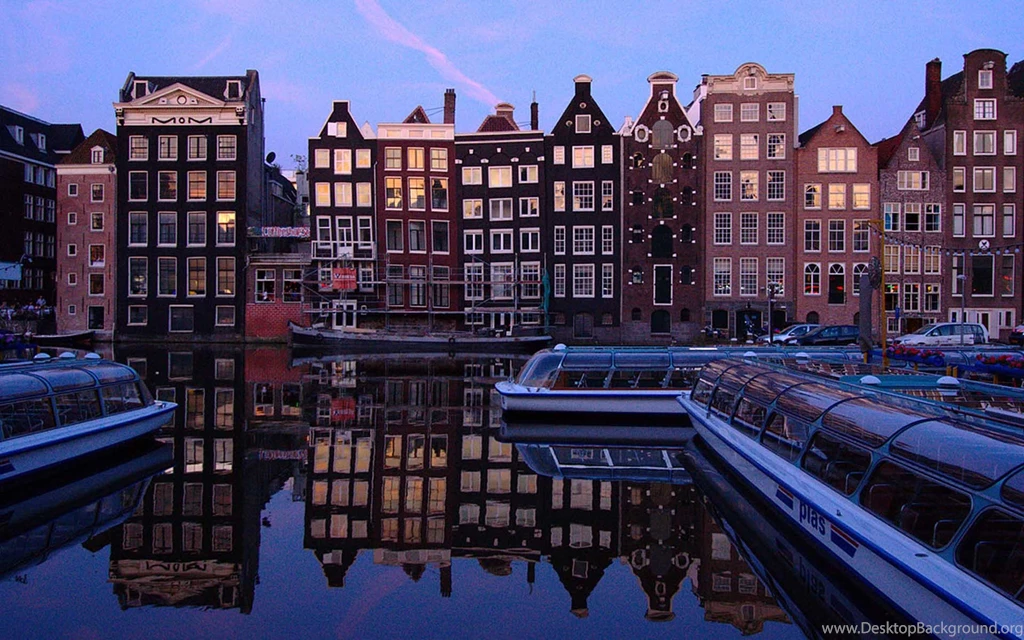 Amsterdam Canal Night 1920x1200 Wallpapers,Amsterdam 1920x1200 ...
