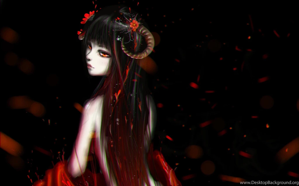 Fire Demons YukiTakagi520Me To Hell Horns Anime Fantasy Original ...