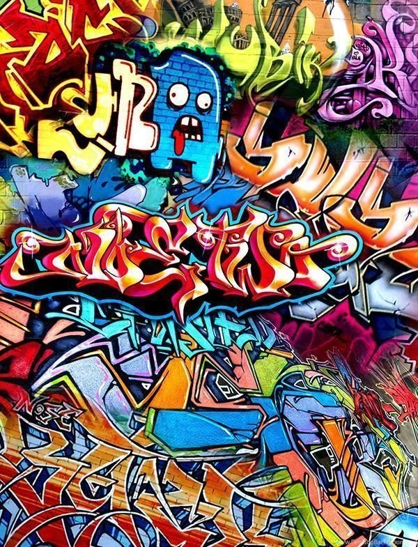 Matte Cover Iphone 4 4s Hard Case+skin Graffiti I paint
