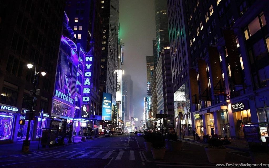 Download Wallpapers 1920x1200 City, Night, City Lights, Street ...