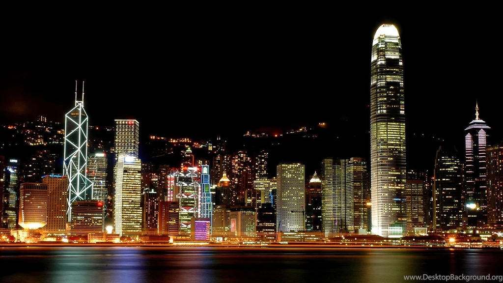 Night, Background, City, Lights, Wallpaper, Animated (