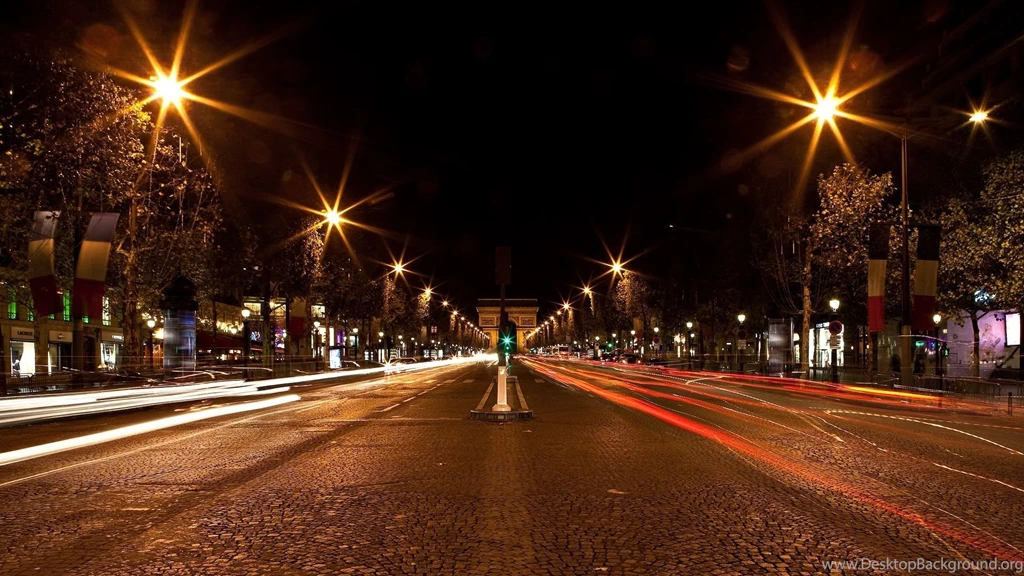 Download Wallpapers 1920x1080 Germany, Street, Gates, Night, City ...