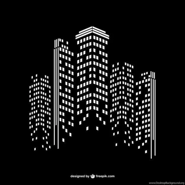 Modern City Night Backgrounds Vector
