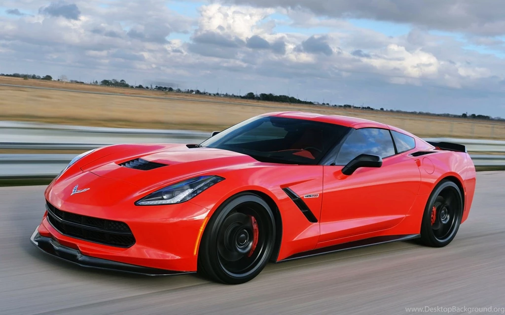 Corvette Stingray 2015 White Wallpaper.