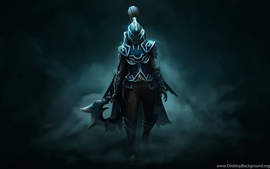 Download Wallpapers 1440x900 Phantom Assassin, Dota 2, Dark Wraith ...