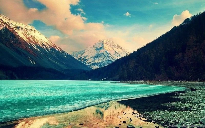 Nature Mountain Forest Landscape Fog Lake Ultrahd 4k Wallpapers ...
