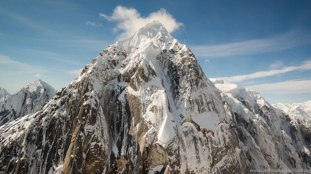 Alaska. Landscape. Snow. Mountain Peaks Wallpapers :: HD Wallpapers