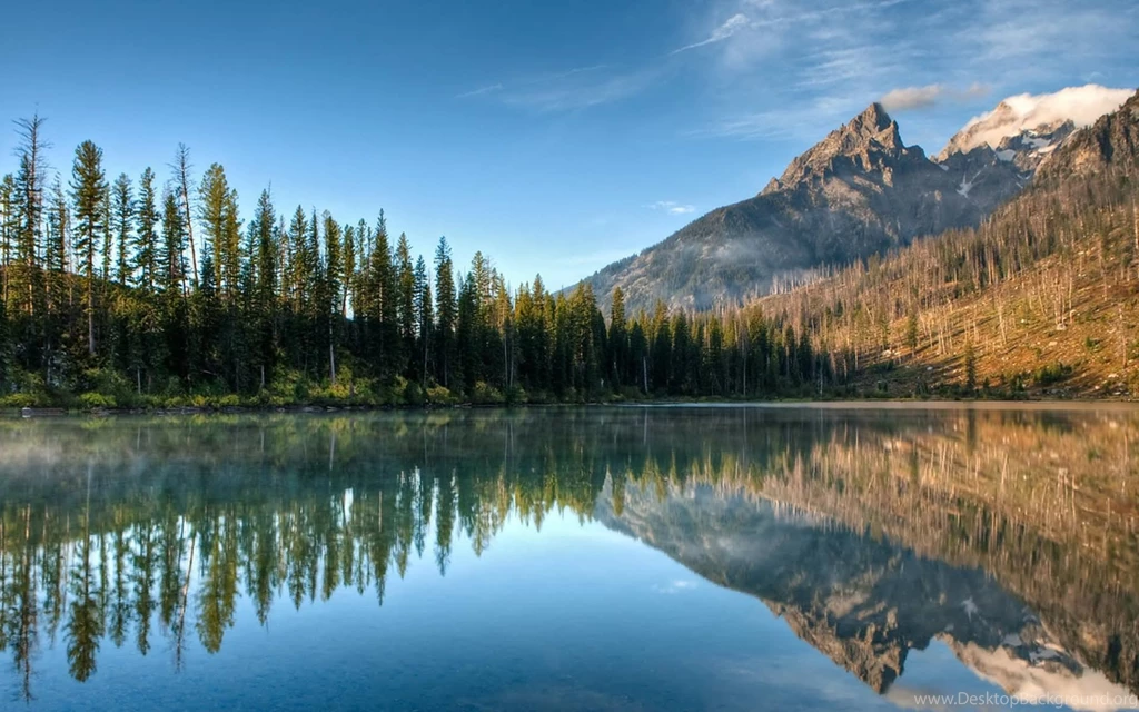 Nature Mountain Forest Landscape Fog Lake Ultrahd 4k Wallpapers ...