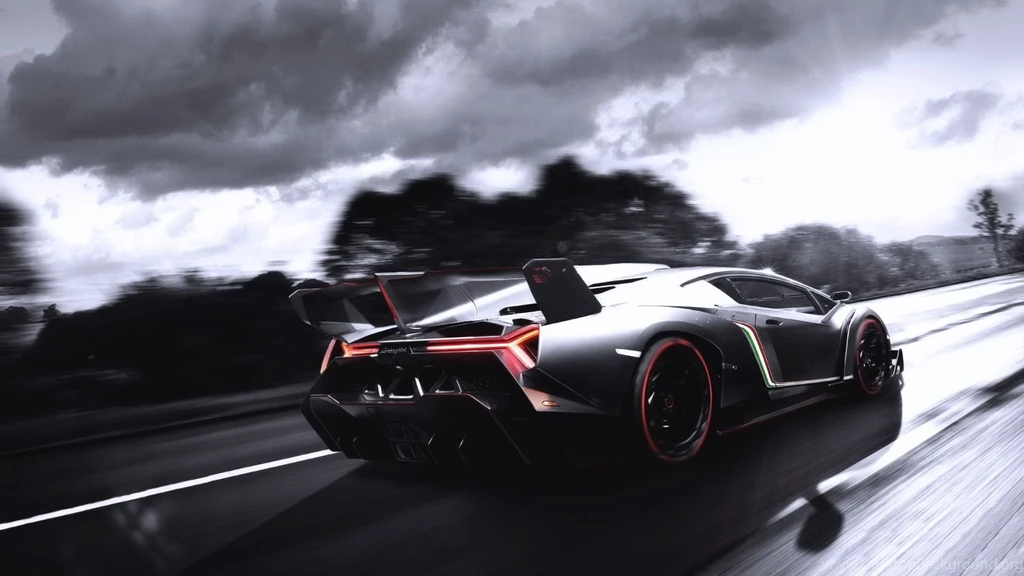 Lamborghini Supercar At Road High Speed Wallpapers