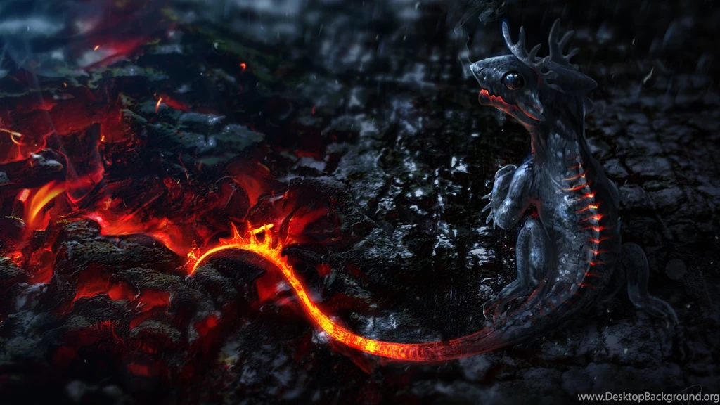 HD Wallpapers 1080P: Little Dragon 3D
