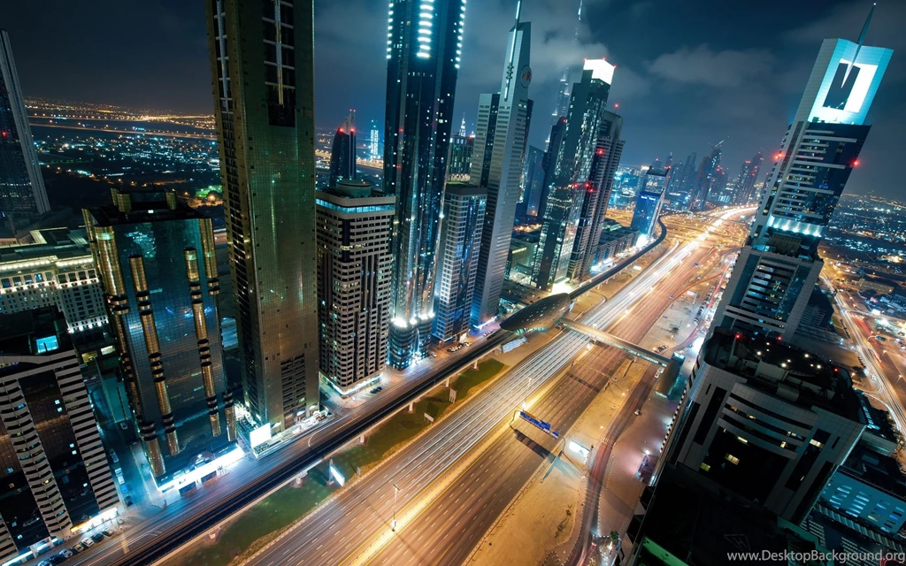 Night Movement In Dubai Wallpapers And Images   Wallpapers ...
