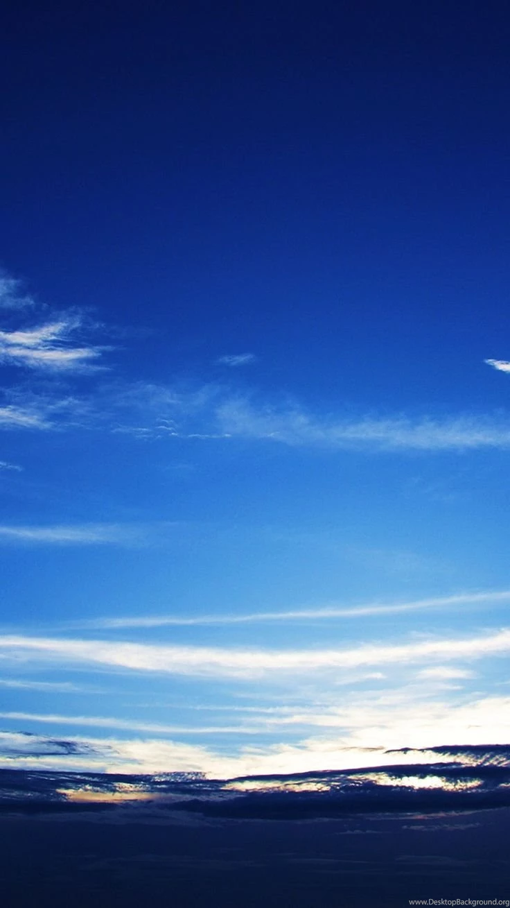 Dark Blue Cloudy Sky Iphone 6 Wallpapers Desktop Background