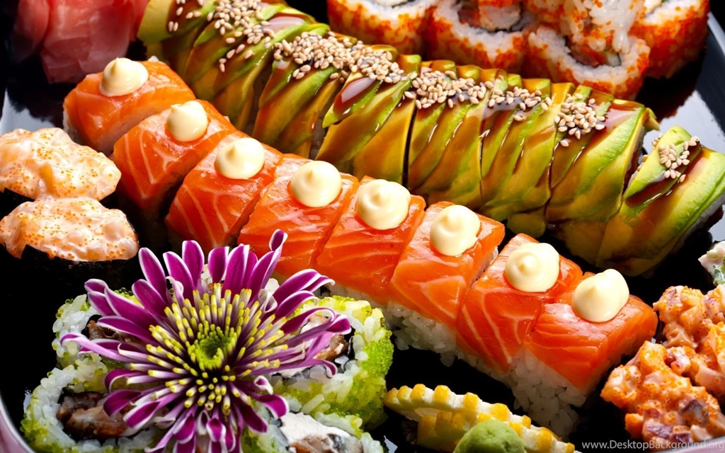 Sushi Wallpapers For Widescreen Desktop PC 1920x1080 Full HD
