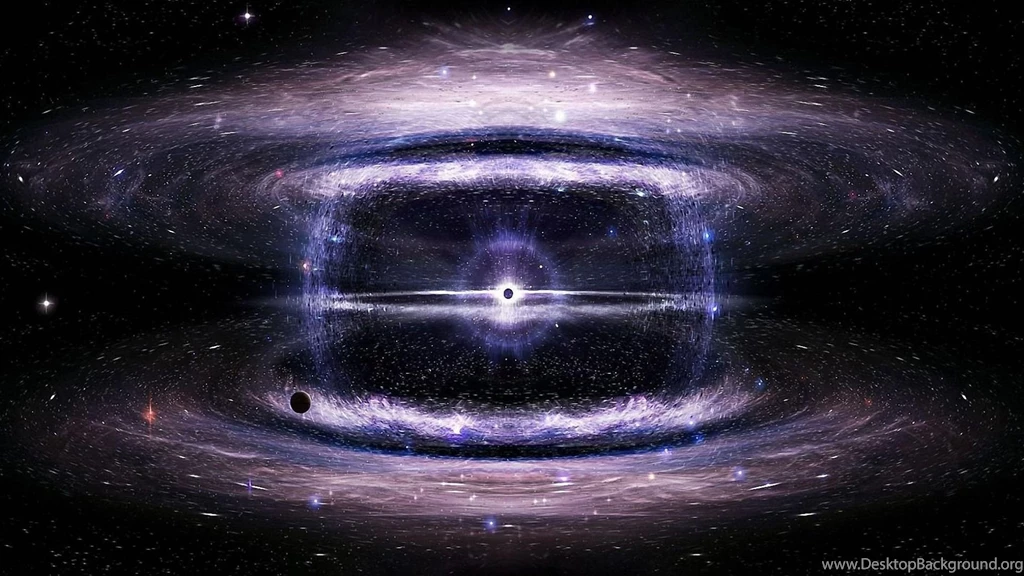 Download Wallpapers 1920x1080 Black Hole, Space, Stars, Circles ...