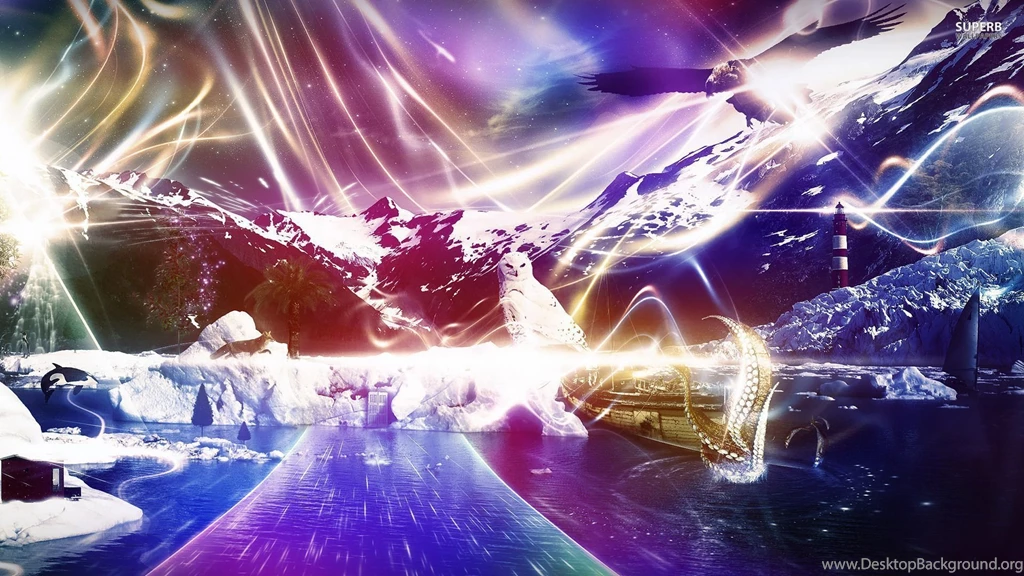 Glowing Parallel Universe Wallpapers   Fantasy Wallpapers