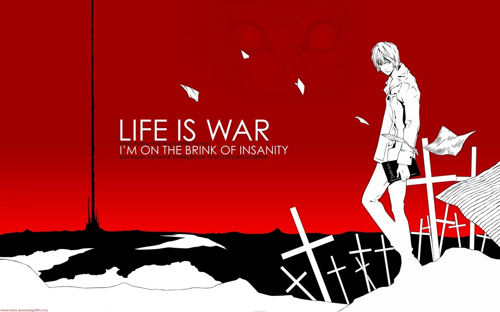 Death Note Life Is War Desktop Backgrounds HD 2560x1600